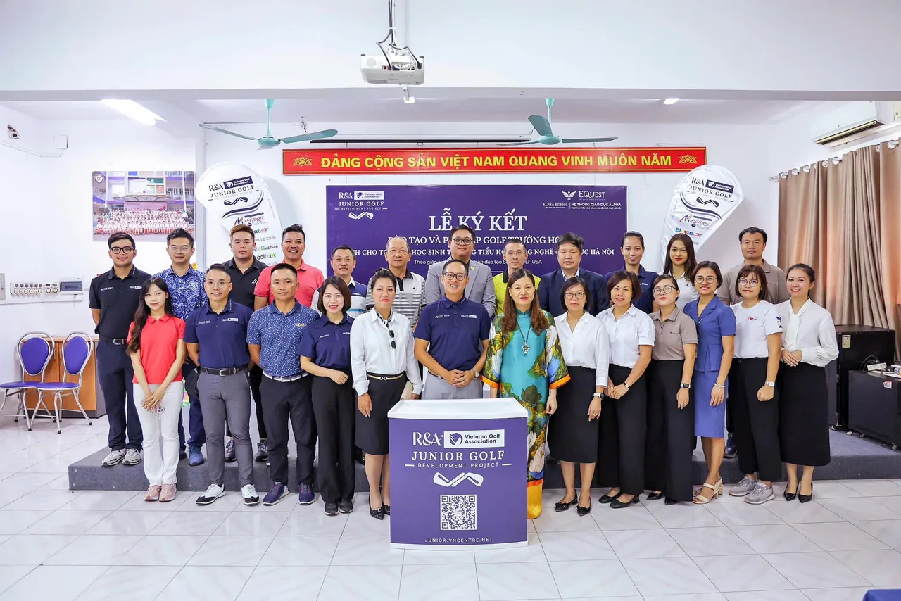 CGD - trường đầu tiên đưa golf vào giảng dạy cho 100% học sinh - Ảnh kết