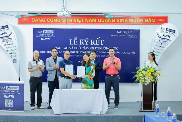 CGD - trường đầu tiên đưa golf vào giảng dạy cho 100% học sinh