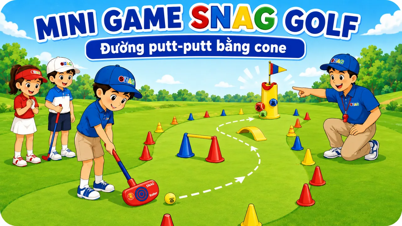 Mini game golf cho trẻ em: 4 trò chơi giúp buổi học vui hơn - Putt Putt game