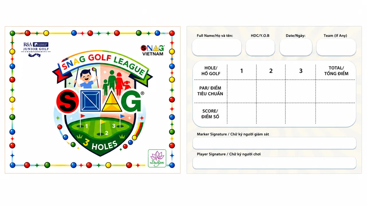 Scorecard là gì? Cách ghi điểm golf đơn giản